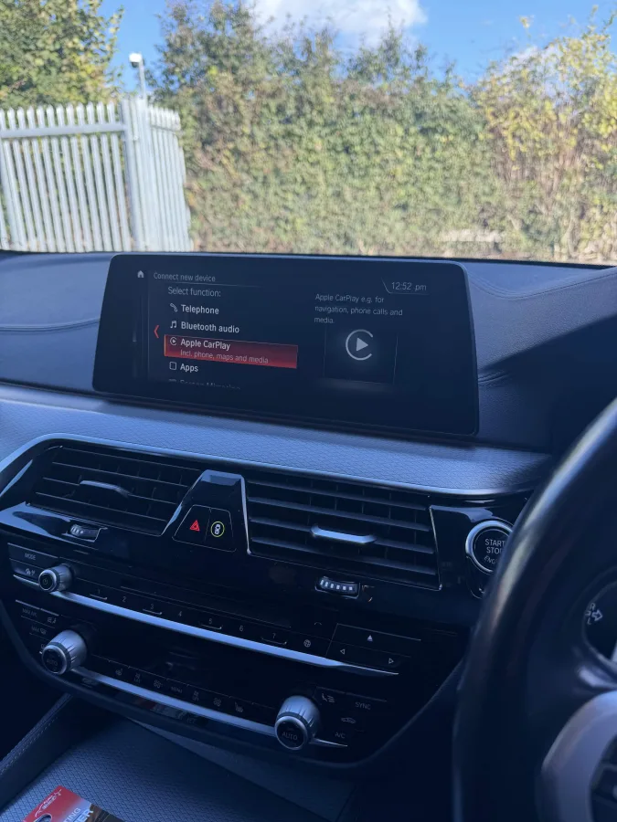 BMW 520d Apple CarPlay Activation