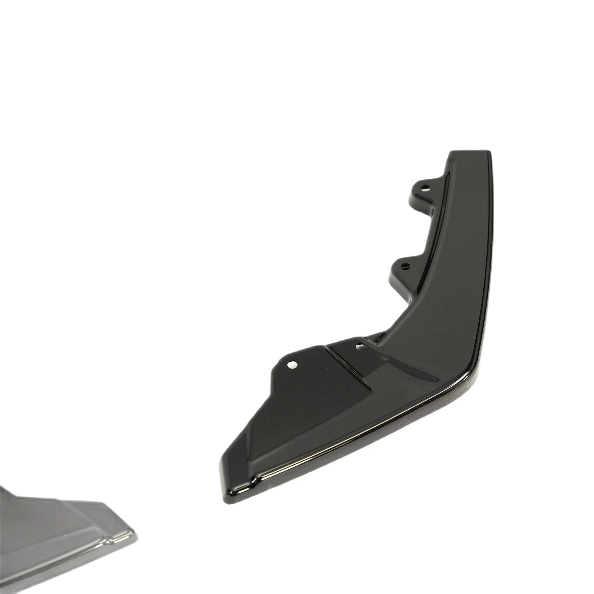 BMW M135i & M140i F20 F21 LCI EVO-1 Gloss Black Diffuser Side Spat Flap Extensions by ZAERO (2015-2019)