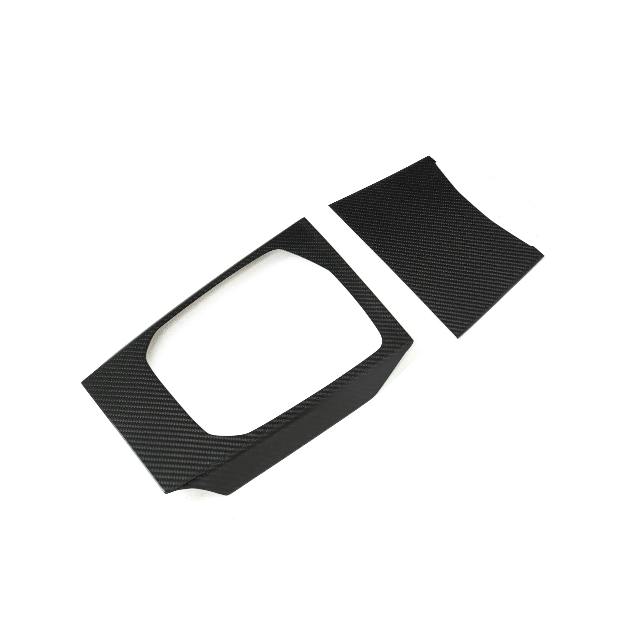 BMW 2 Series & M240i G42 iDrive 8 Pre-Preg Carbon Fibre Centre Console Trim Set by FORM (2021+)