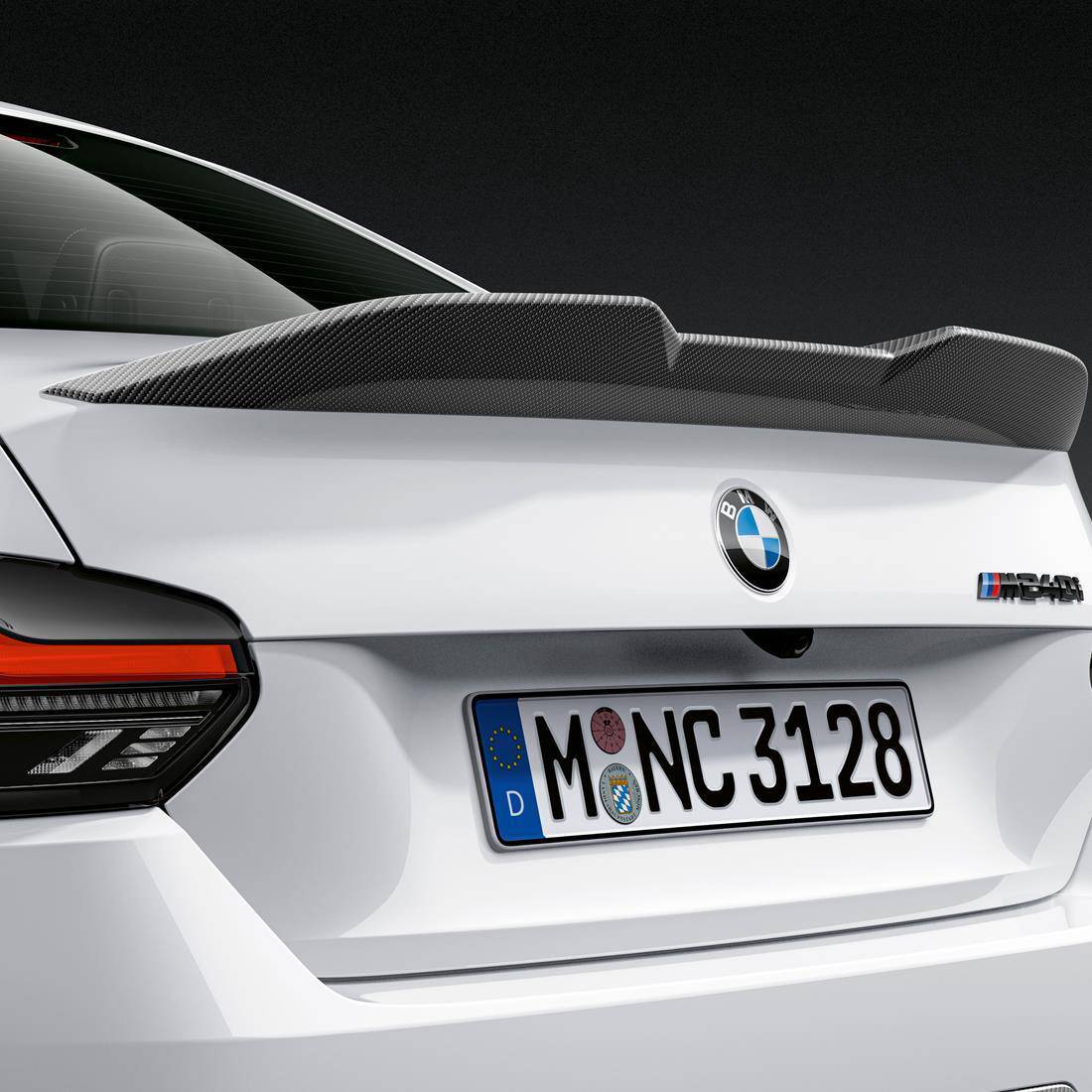 BMW 2 Series G42 & M2 G87 Genuine M Performance Carbon Fibre Rear Spoiler (2021+)