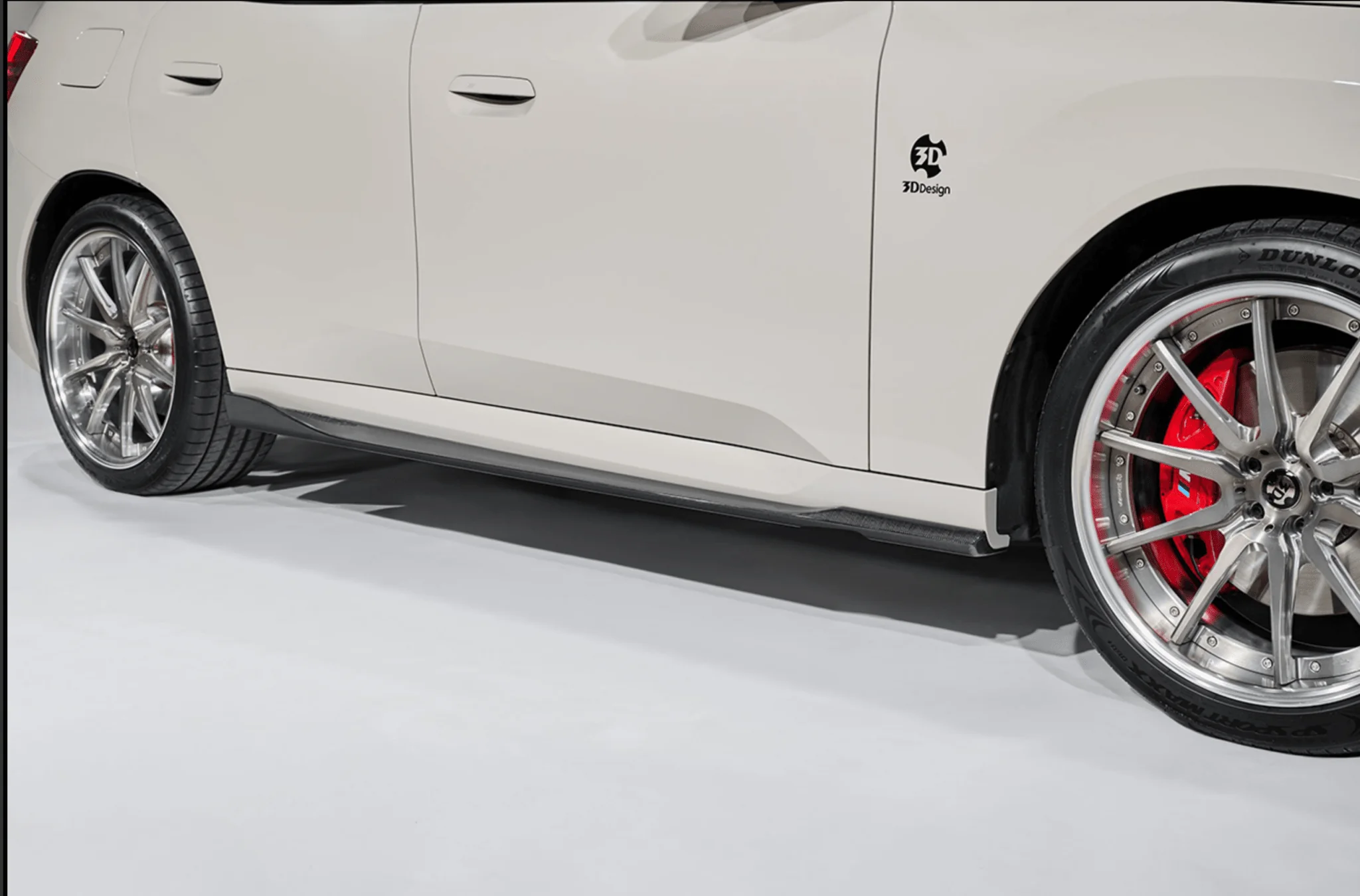 BMW X3 G45 Carbon Fibre Side Skirts by 3D Design (2024+)
