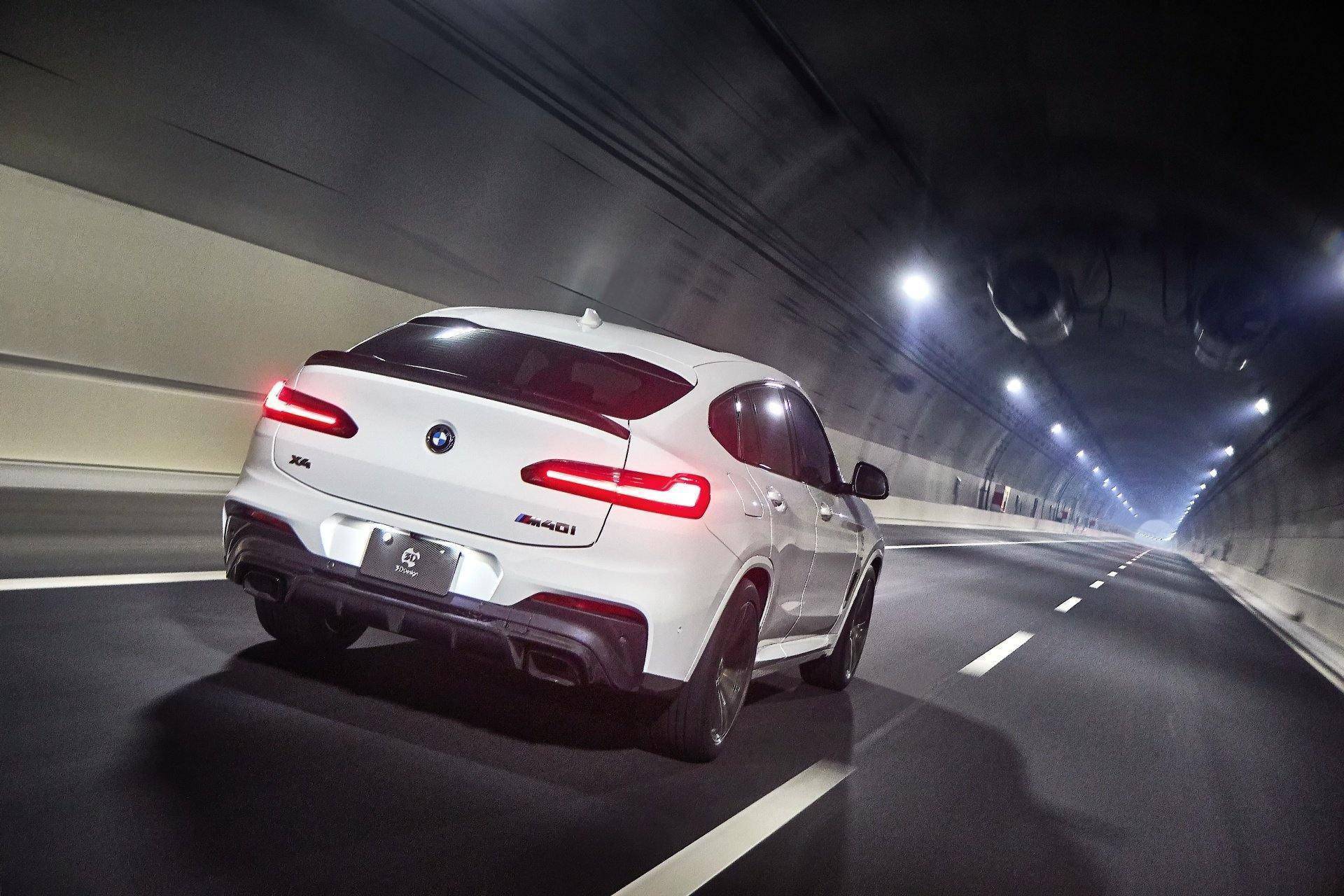 3DDesign Carbon Fibre Rear Diffuser for BMW X4 M40i (2018+, G02)