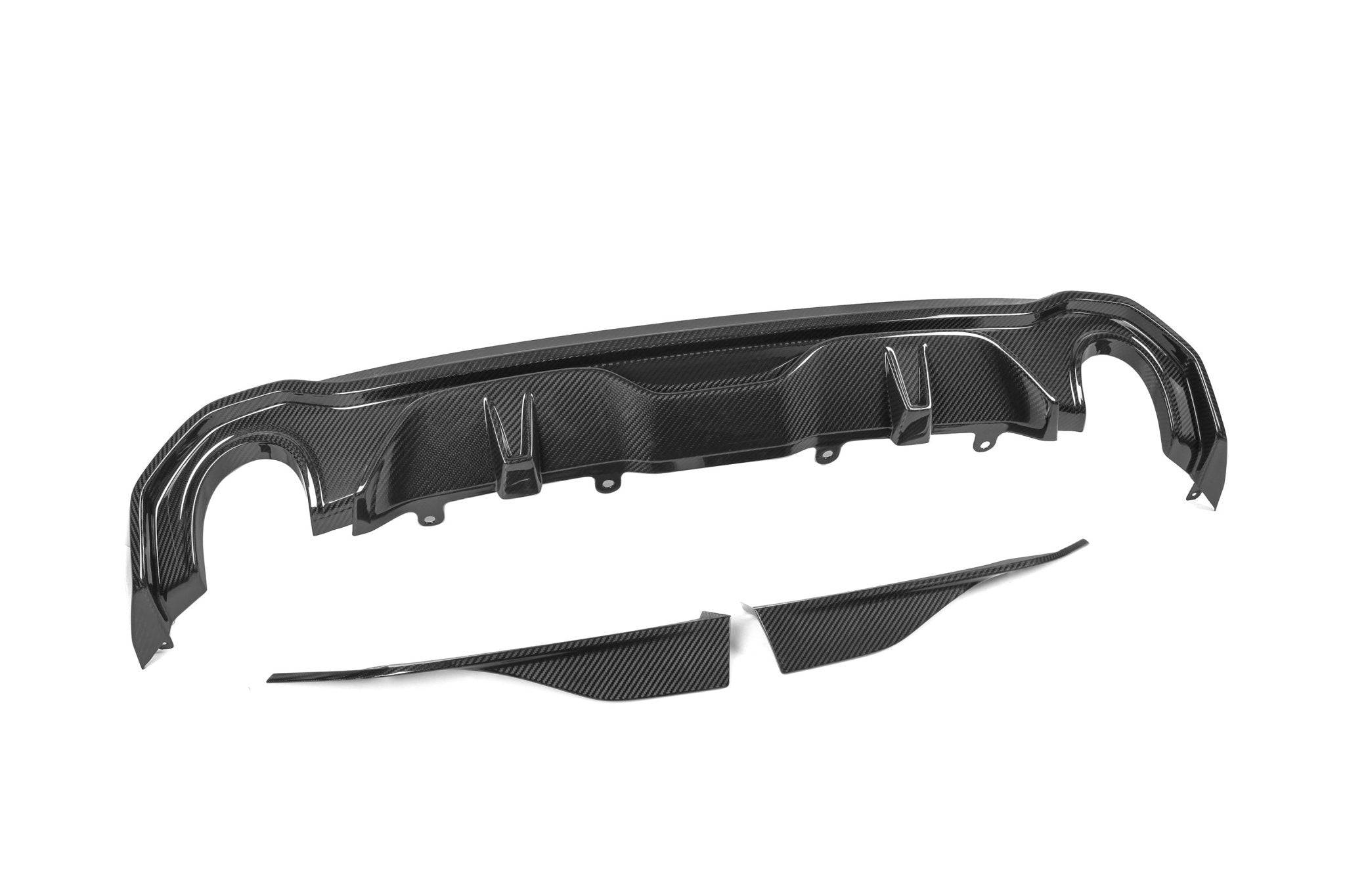BMW 4 Series Gran Coupe G26 Pre-Preg Carbon Fibre Rear Diffuser Set by FORM (2021+)