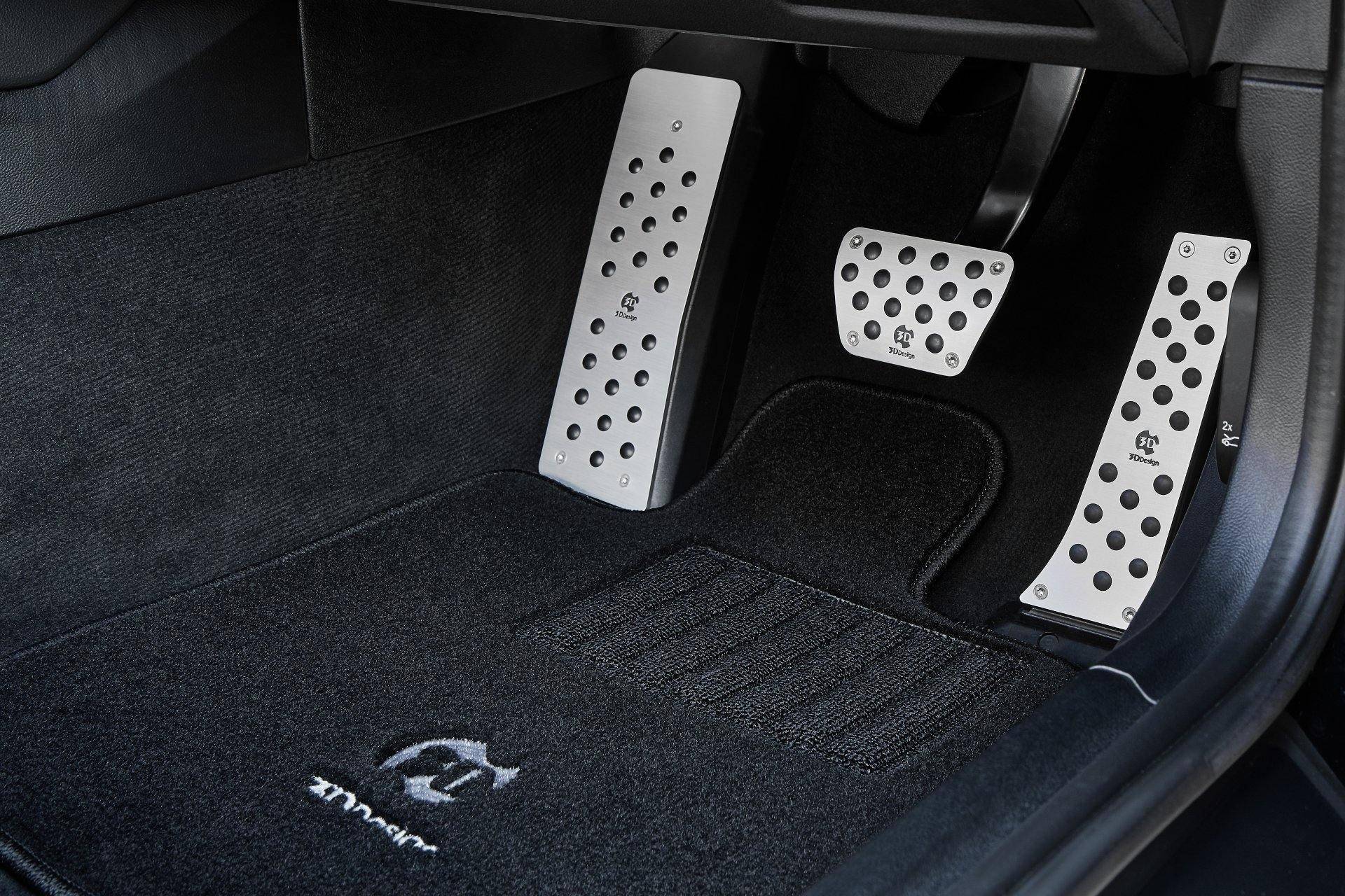3DDesign Plush Carpet Floor Mats For BMW Z4 (2019+, G29)