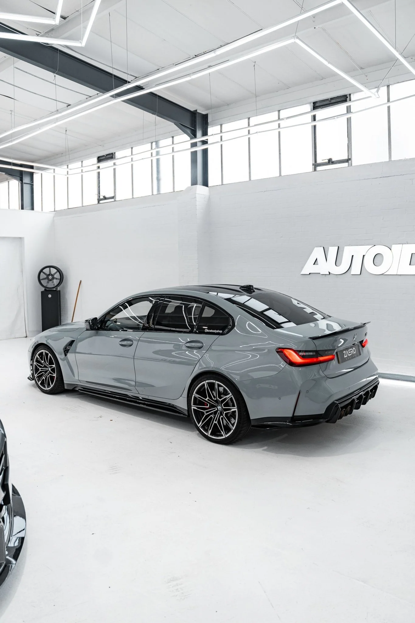 BMW M3 G80 G81 EVO-S Gloss Black Side Skirts by ZAERO (2021+)