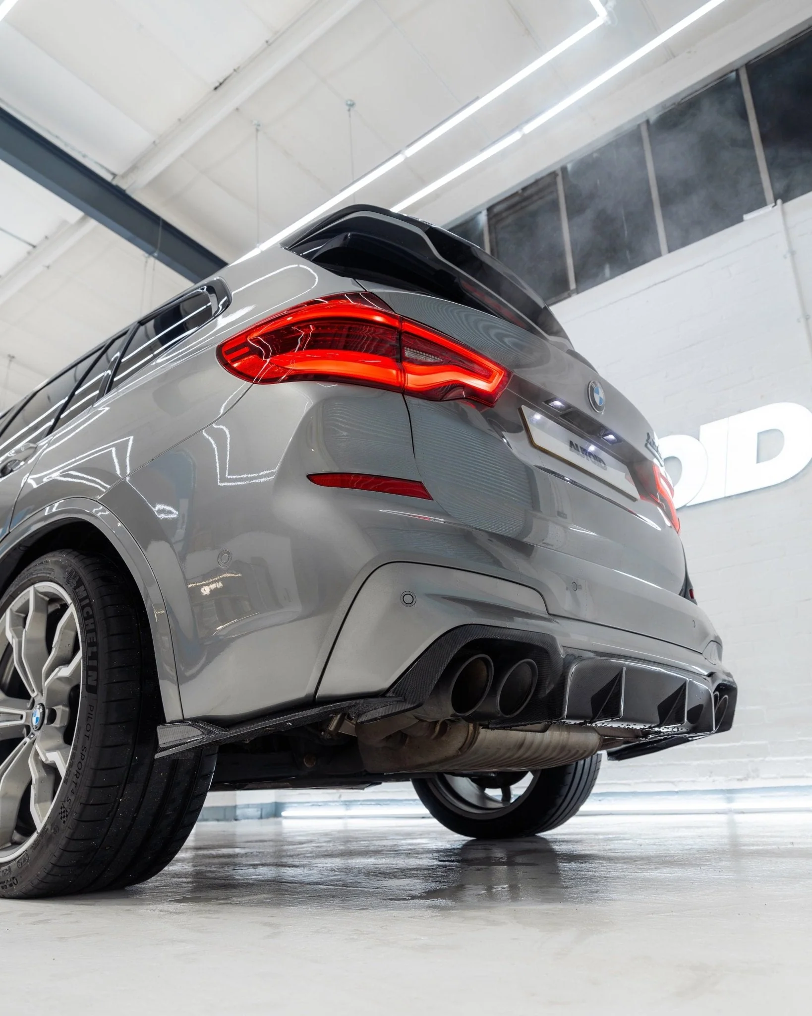 BMW X3M F97 Carbon Fibre PR-1 Rear Diffuser by TREVORA (2019+)