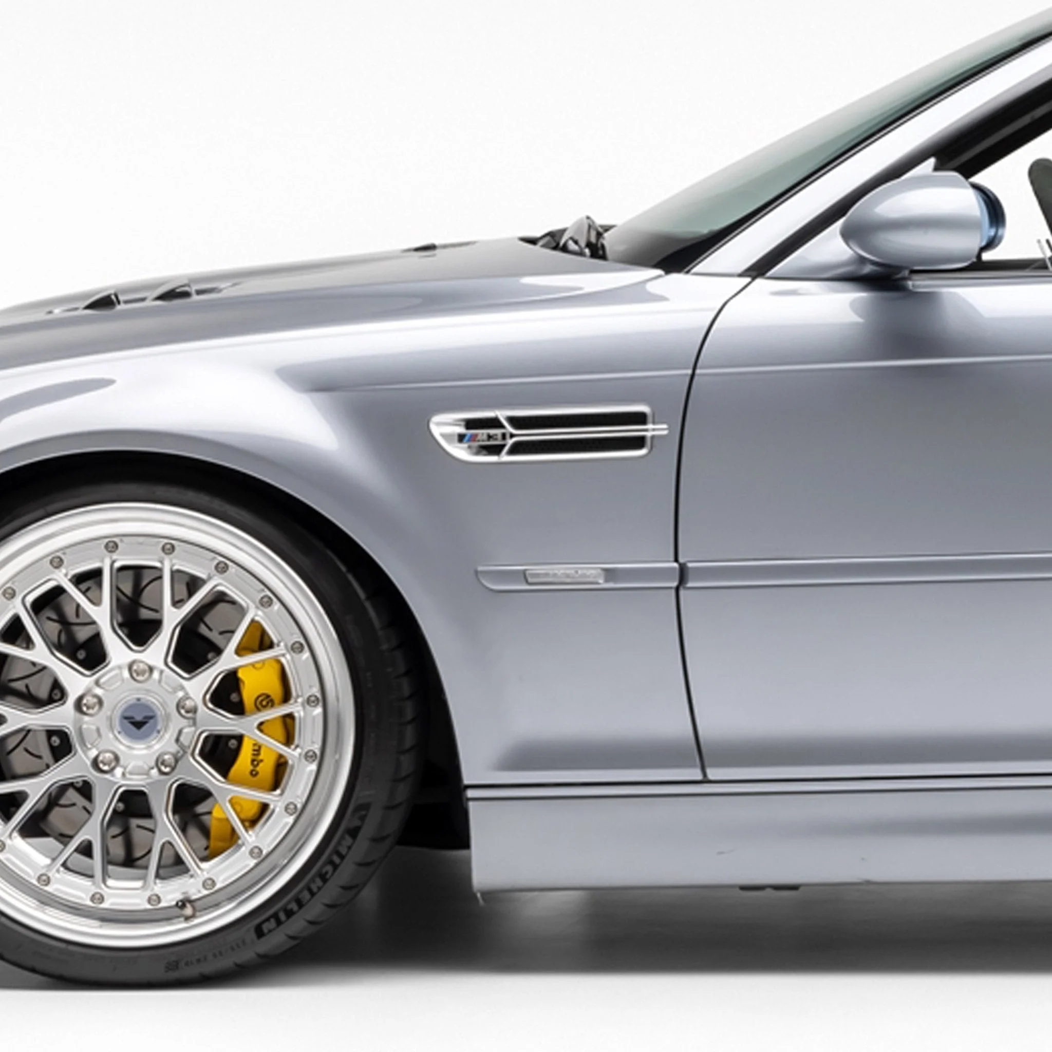 BMW E46 M3 V20 Aero Limited Side Grilles Nickel Plated by Vorsteiner
